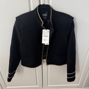 Black blazer from Zara